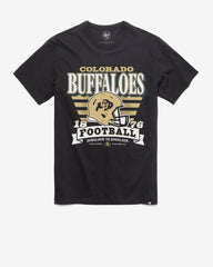 COLORADO BUFFALOES STRIPE SPLASH '47 FRANKLIN TEE FLINT BLACK