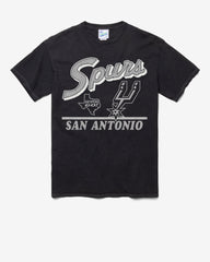 SAN ANTONIO SPURS FLY BY VINTAGE '47 TUBULAR TEE DT BLACK
