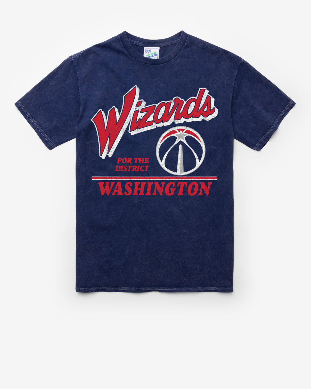 WASHINGTON WIZARDS FLY BY VINTAGE '47 TUBULAR TEE DT NAVY