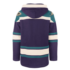 ANAHEIM DUCKS SUPERIOR '47 LACER HOOD PURPLE
