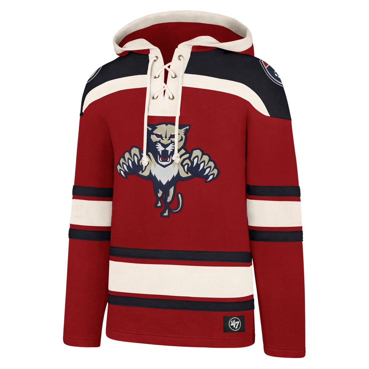 FLORIDA PANTHERS SUPERIOR '47 LACER HOOD RED