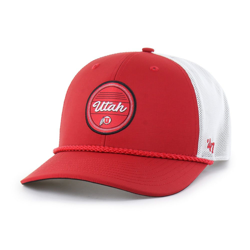 UTAH UTES BRRR FAIRWAY '47 TRUCKER RED