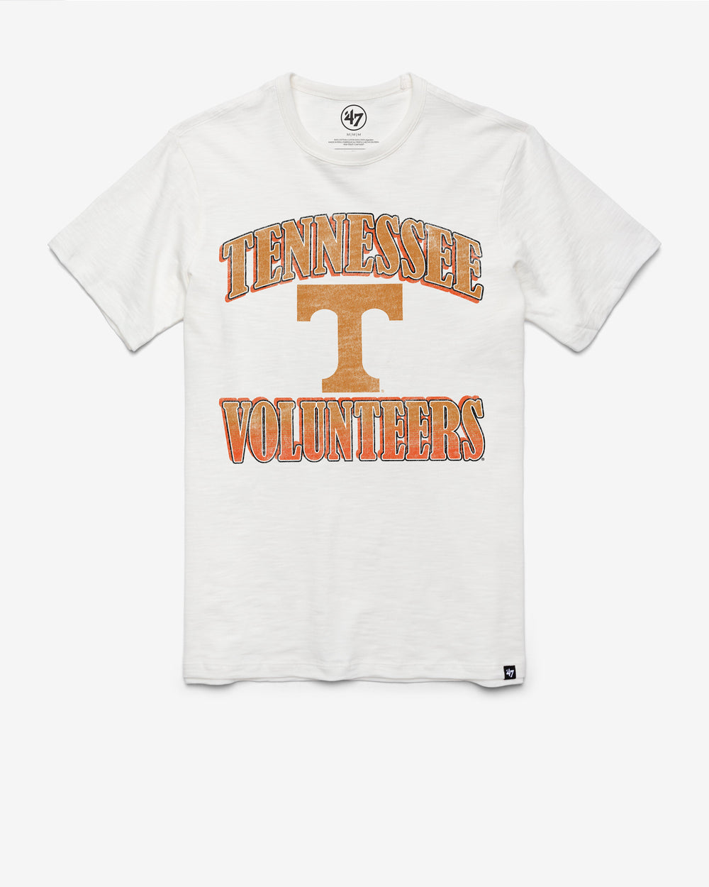 TENNESSEE VOLUNTEERS OVERRUN '47 SCRUM TEE WHITE WASH