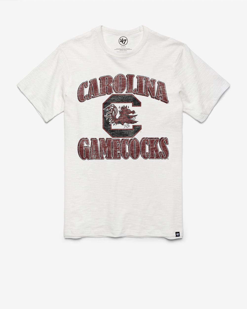 SOUTH CAROLINA GAMECOCKS OVERRUN '47 SCRUM TEE WHITE WASH
