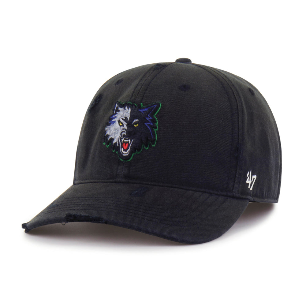 MINNESOTA TIMBERWOLVES HARDWOOD CLASSICS WORN '47 FRANCHISE LIFESTYLE BLACK