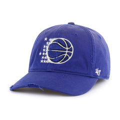ORLANDO MAGIC HARDWOOD CLASSICS WORN '47 FRANCHISE LIFESTYLE ROYAL