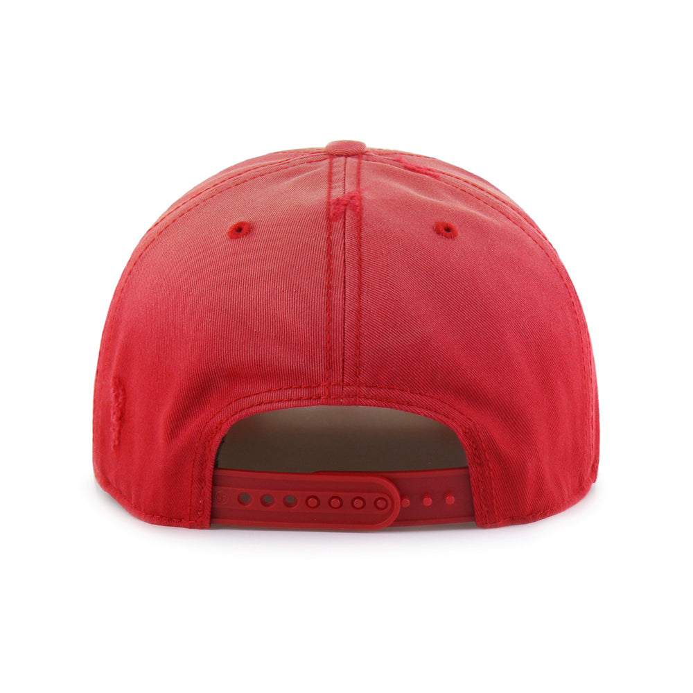 PHILADELPHIA 76ERS HARDWOOD CLASSICS WORN '47 HITCH LC LOW CROWN RED