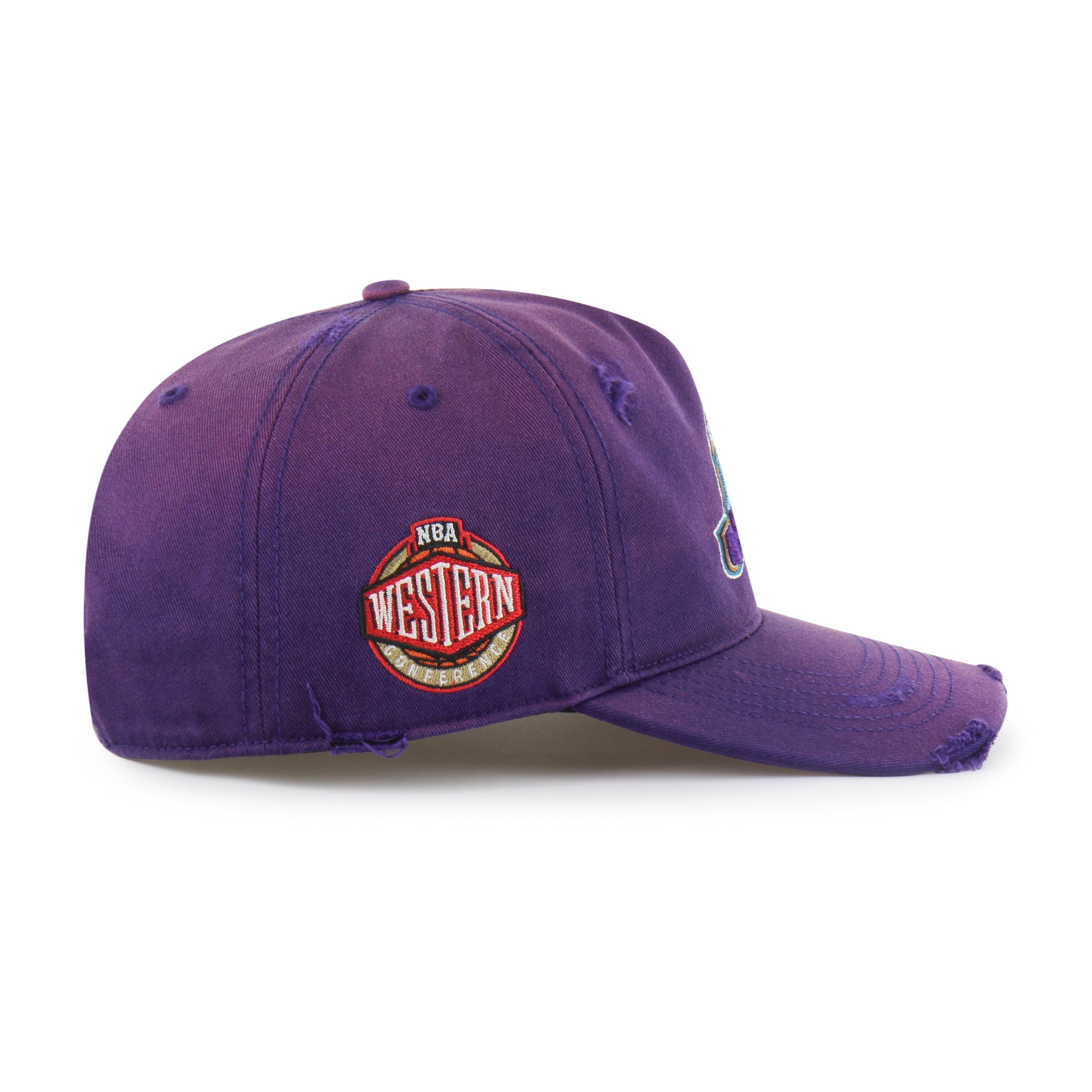 UTAH JAZZ HARDWOOD CLASSICS WORN '47 HITCH LC LOW CROWN PURPLE