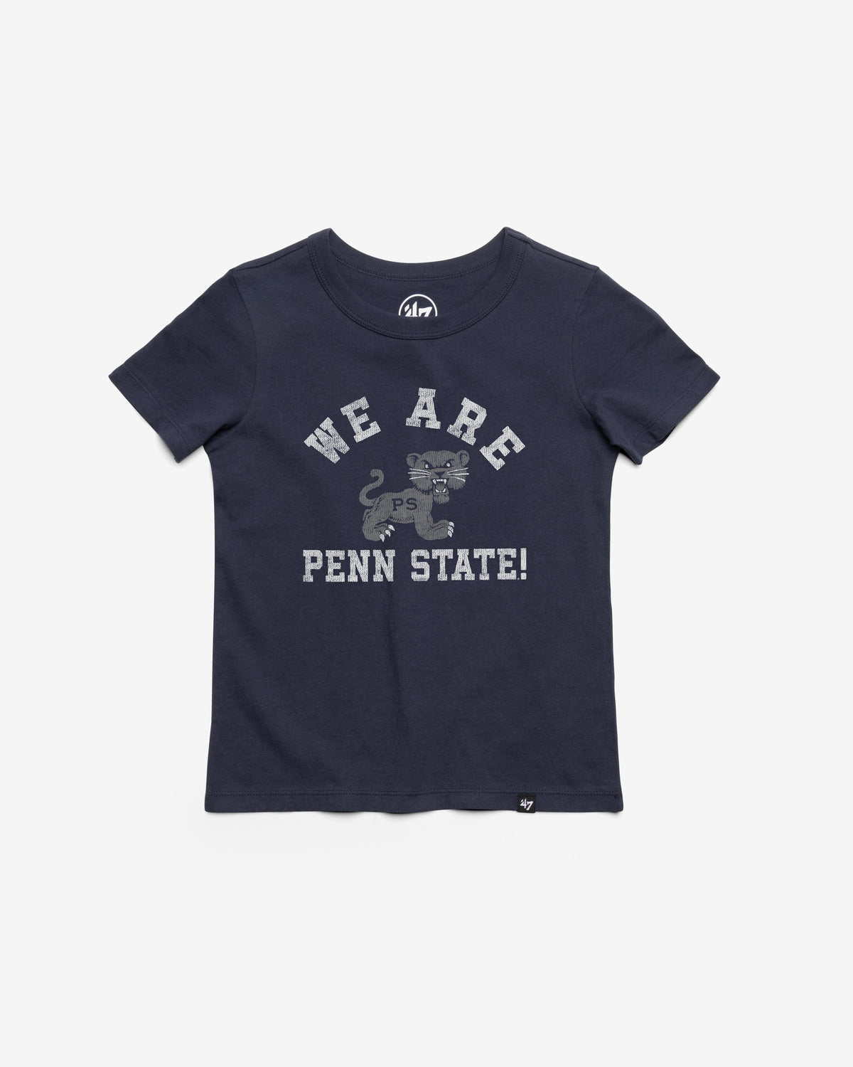PENN STATE NITTANY LIONS VINTAGE VARSITY HOUSE '47 FRANKLIN TEE KIDS ATLAS BLUE