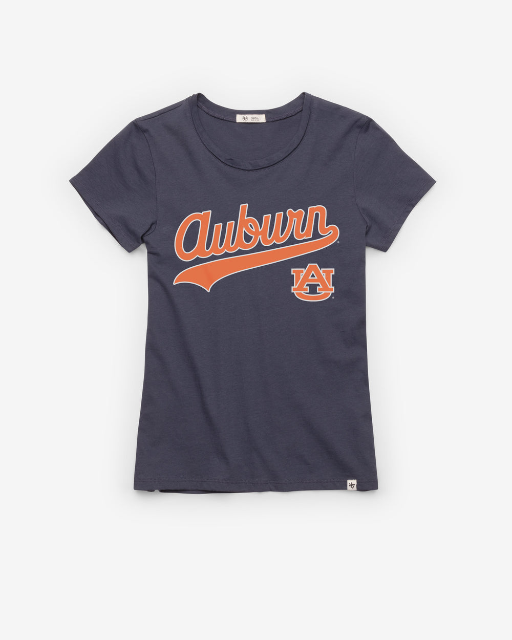 AUBURN TIGERS TAIL SWEEP '47 FRANKIE TEE WOMENS ATLAS BLUE