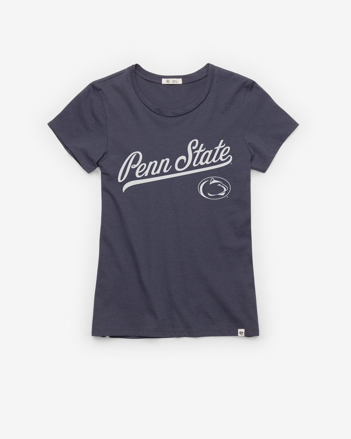 PENN STATE NITTANY LIONS TAIL SWEEP '47 FRANKIE TEE WOMENS ATLAS BLUE