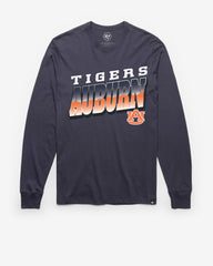 AUBURN TIGERS POLISHED '47 FRANKLIN LONG SLEEVE TEE ATLAS BLUE