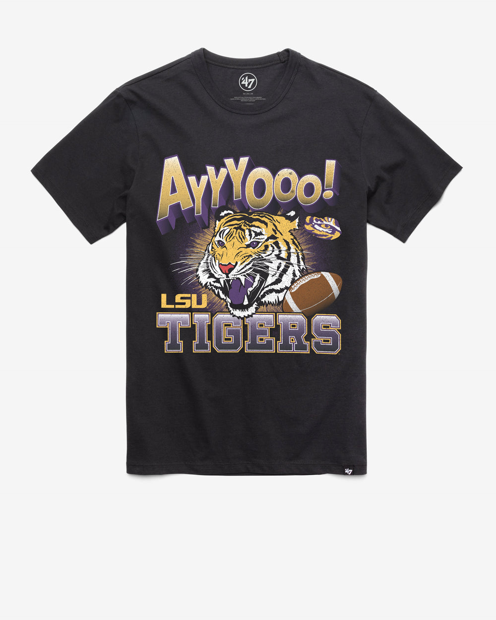 LOUISIANA STATE TIGERS LSU REGIONAL '47 FRANKLIN TEE FLINT BLACK