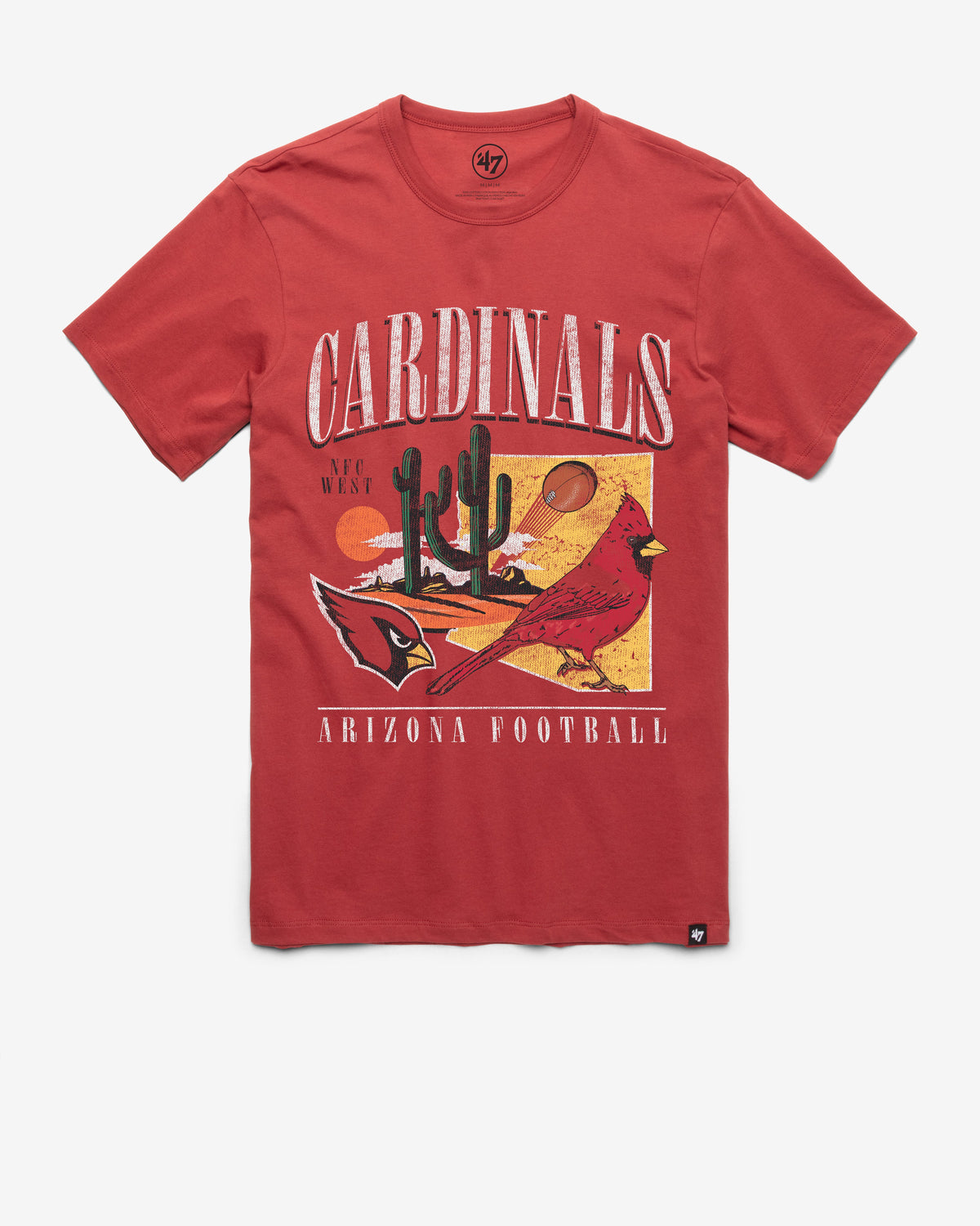 ARIZONA CARDINALS REGIONAL '47 FRANKLIN TEE MISSION RED