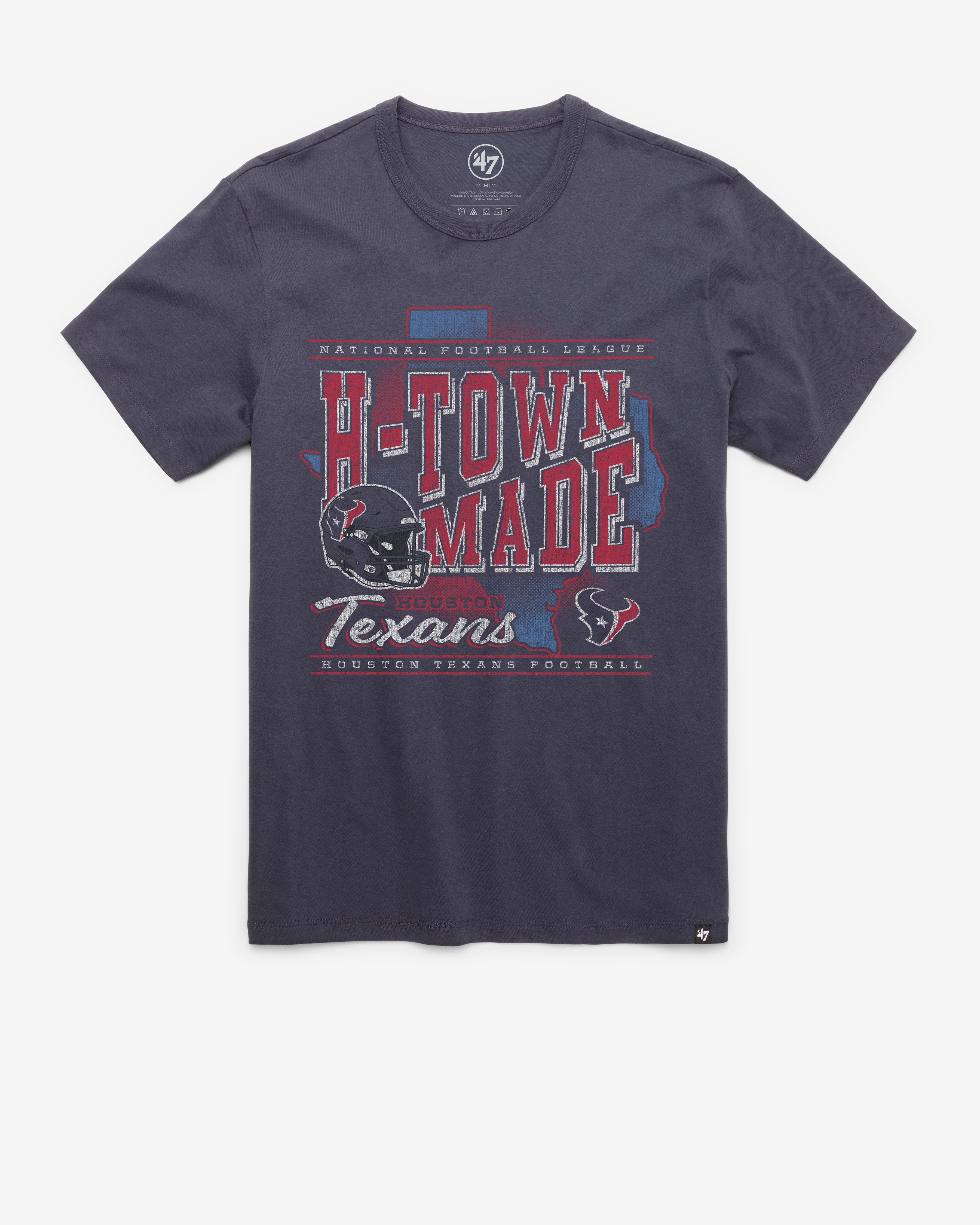 HOUSTON TEXANS REGIONAL '47 FRANKLIN TEE ATLAS BLUE