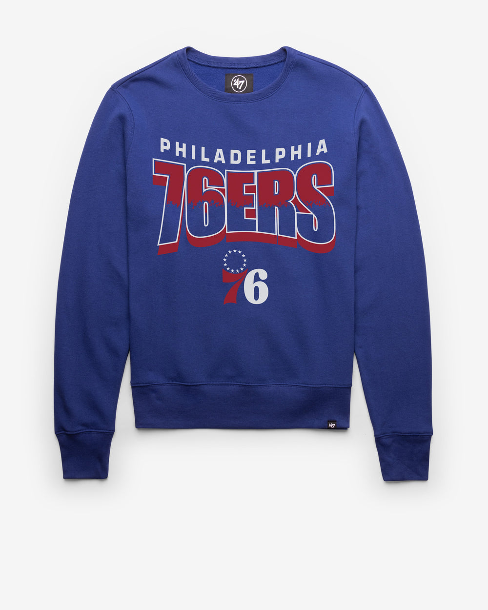 PHILADELPHIA 76ERS BRUSH BY '47 HEADLINE CREW ROYAL