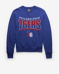 PHILADELPHIA 76ERS BRUSH BY '47 HEADLINE CREW ROYAL