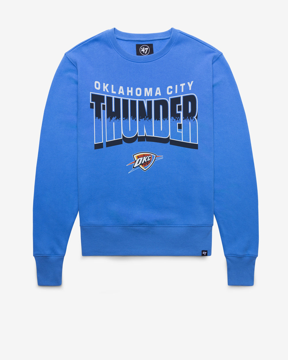 OKLAHOMA CITY THUNDER BRUSH BY '47 HEADLINE CREW BLUE RAZ