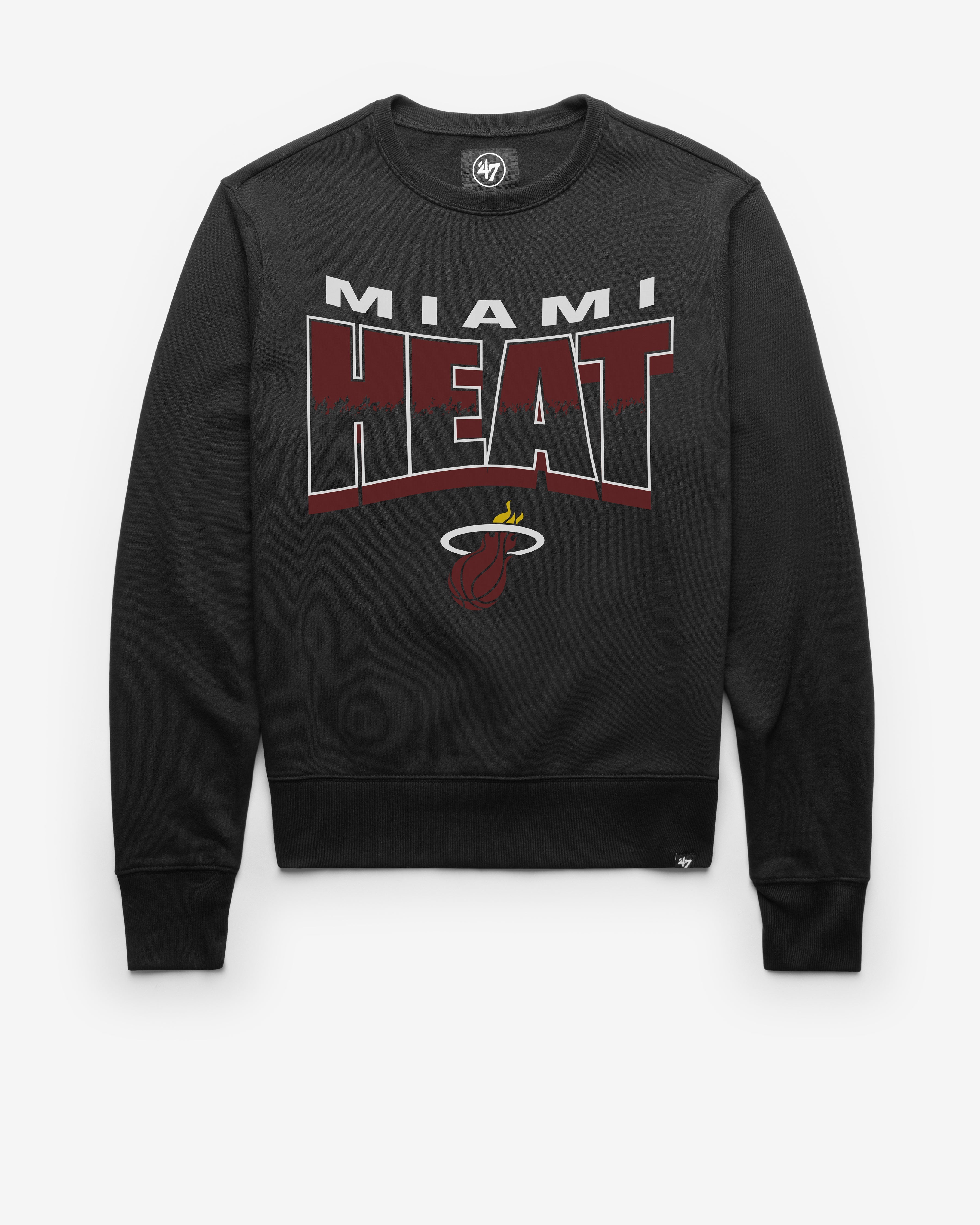 MIAMI HEAT BRUSH BY '47 HEADLINE CREW JET BLACK