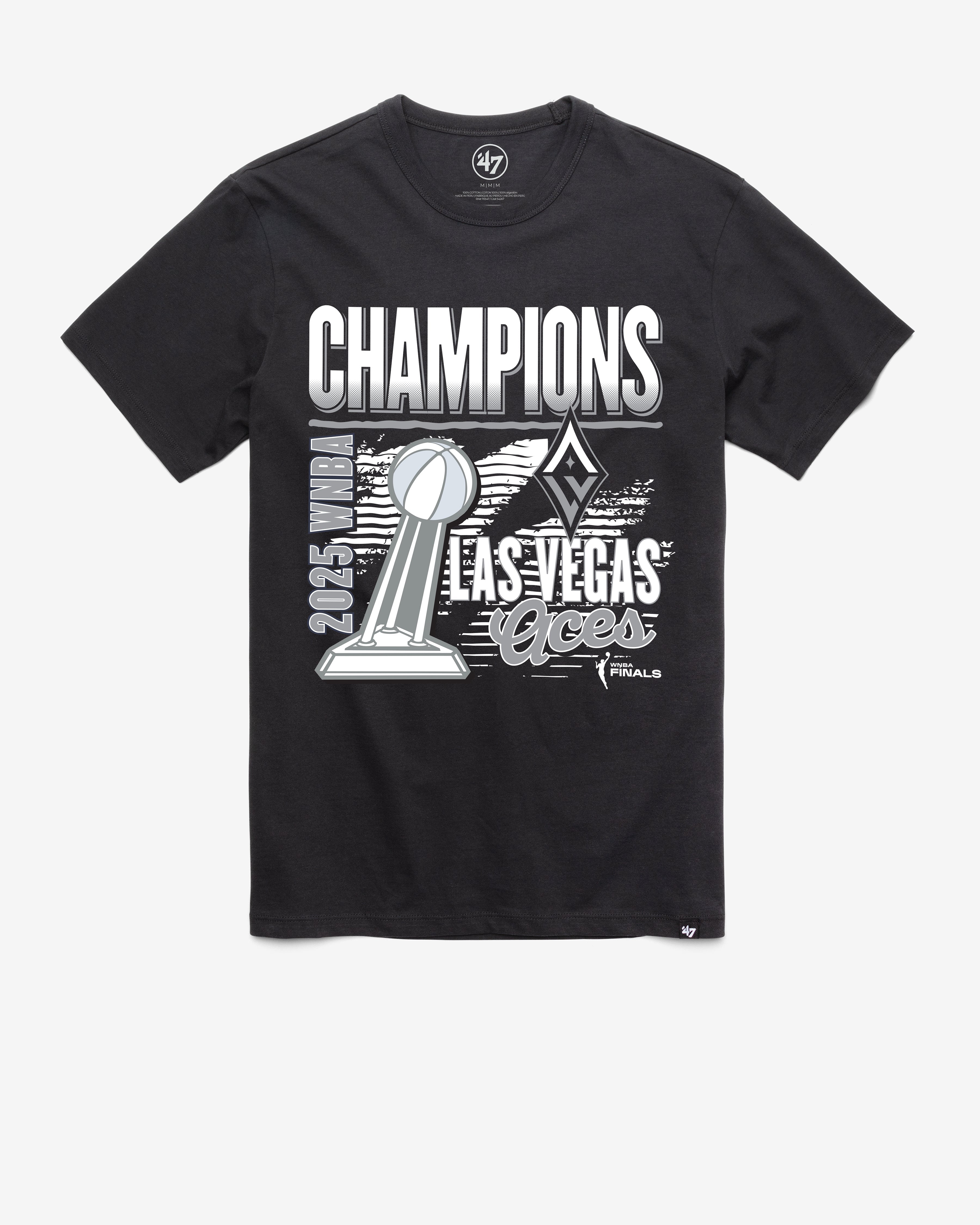 LAS VEGAS ACES CHAMPIONS '47 FRANKLIN TEE FLINT BLACK