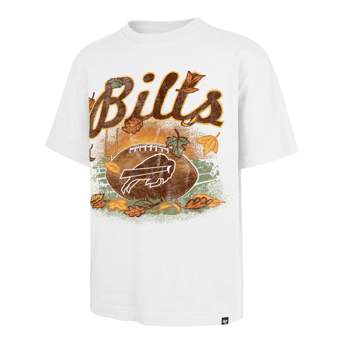 BUFFALO BILLS CRISP AUTUMN AIR '47 FOUNDATION TEE WHITE