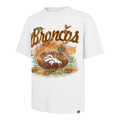 DENVER BRONCOS CRISP AUTUMN AIR '47 FOUNDATION TEE WHITE