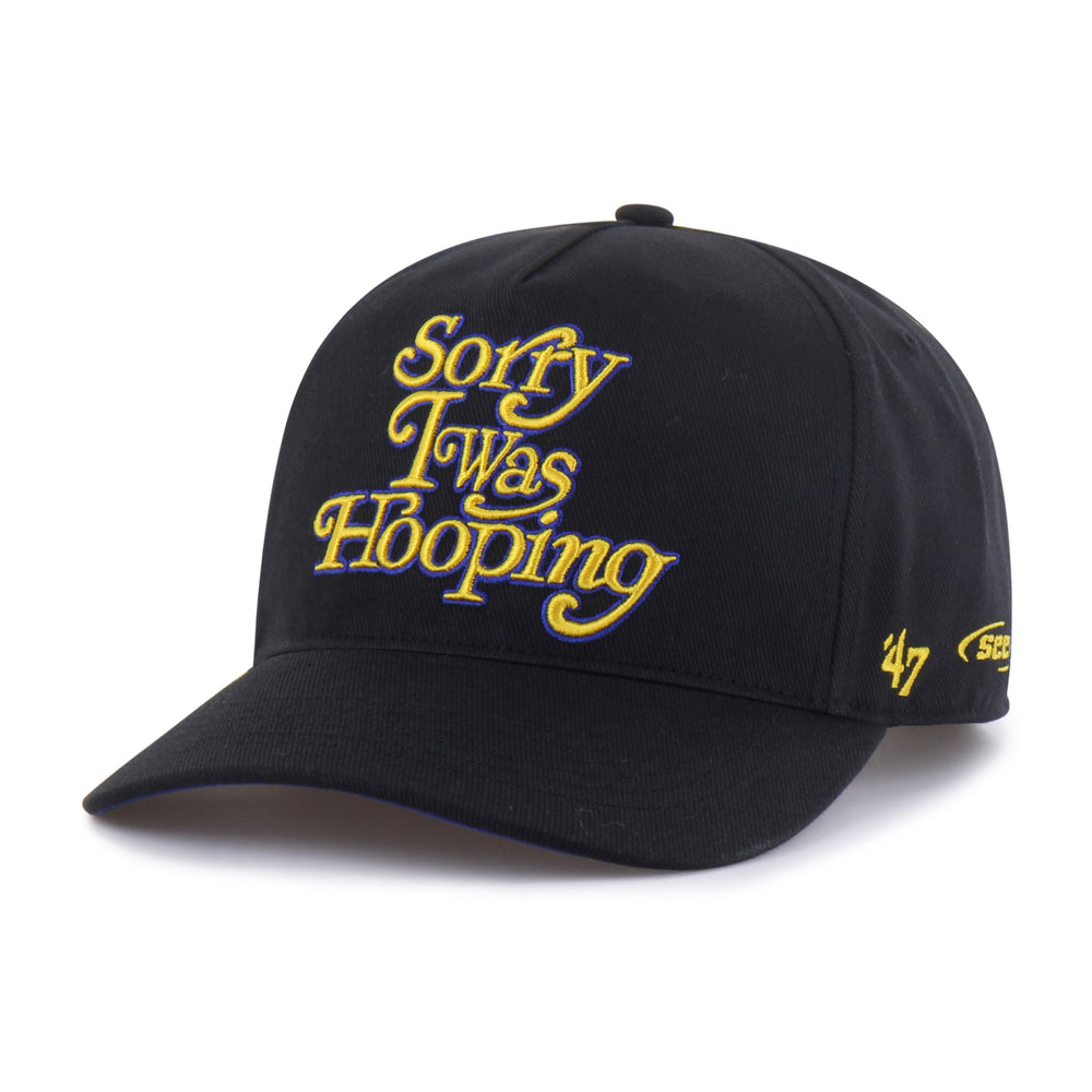 GOLDEN STATE WARRIORS X SEEN SORRY I WAS HOOPING '47 HITCH BLACK