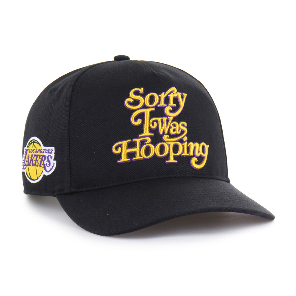 LOS ANGELES LAKERS X SEEN SORRY I WAS HOOPING '47 HITCH BLACK