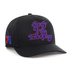 PHILADELPHIA 76ERS X SEEN SORRY I WAS HOOPING '47 HITCH BLACK