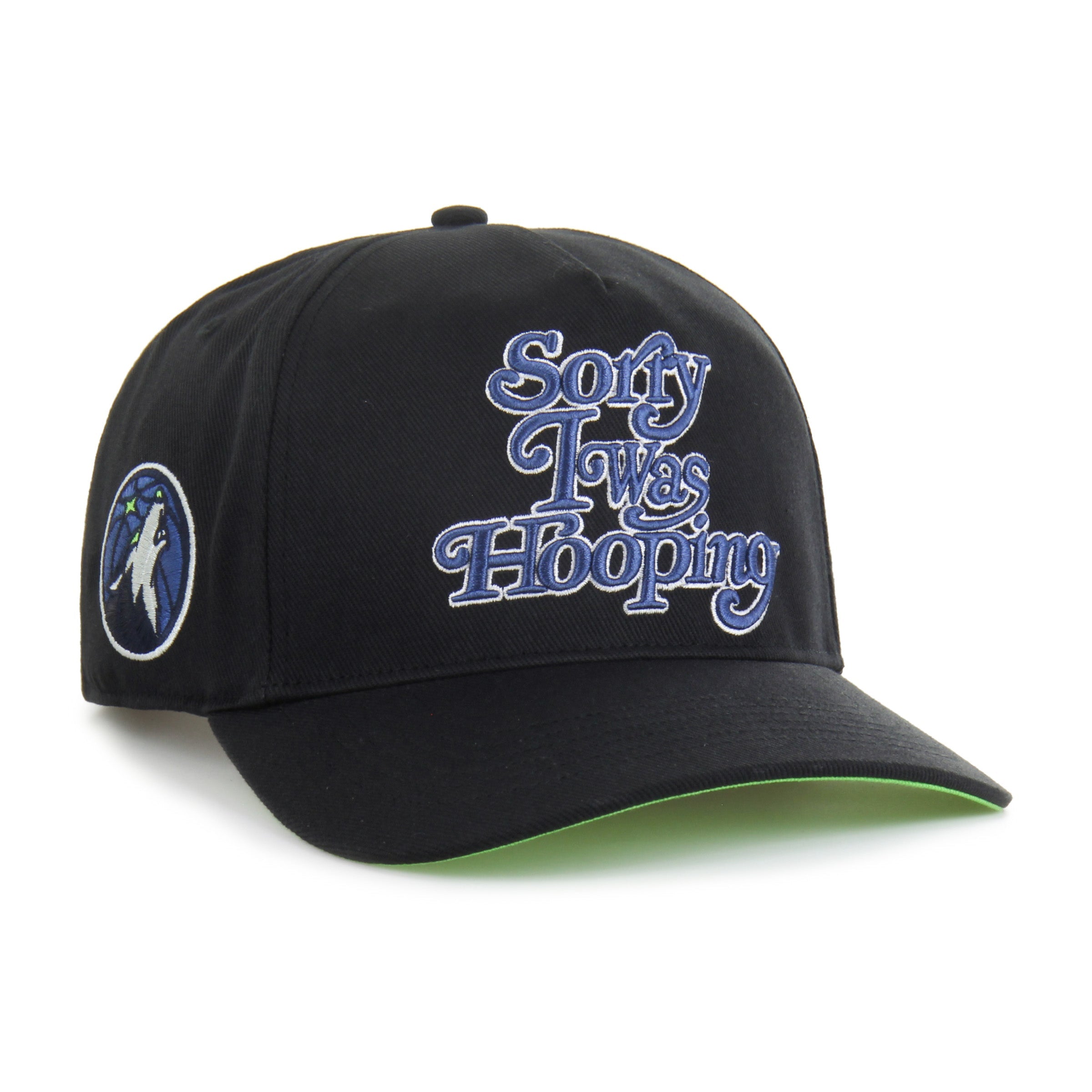 MINNESOTA TIMBERWOLVES X SEEN SORRY I WAS HOOPING '47 HITCH BLACK
