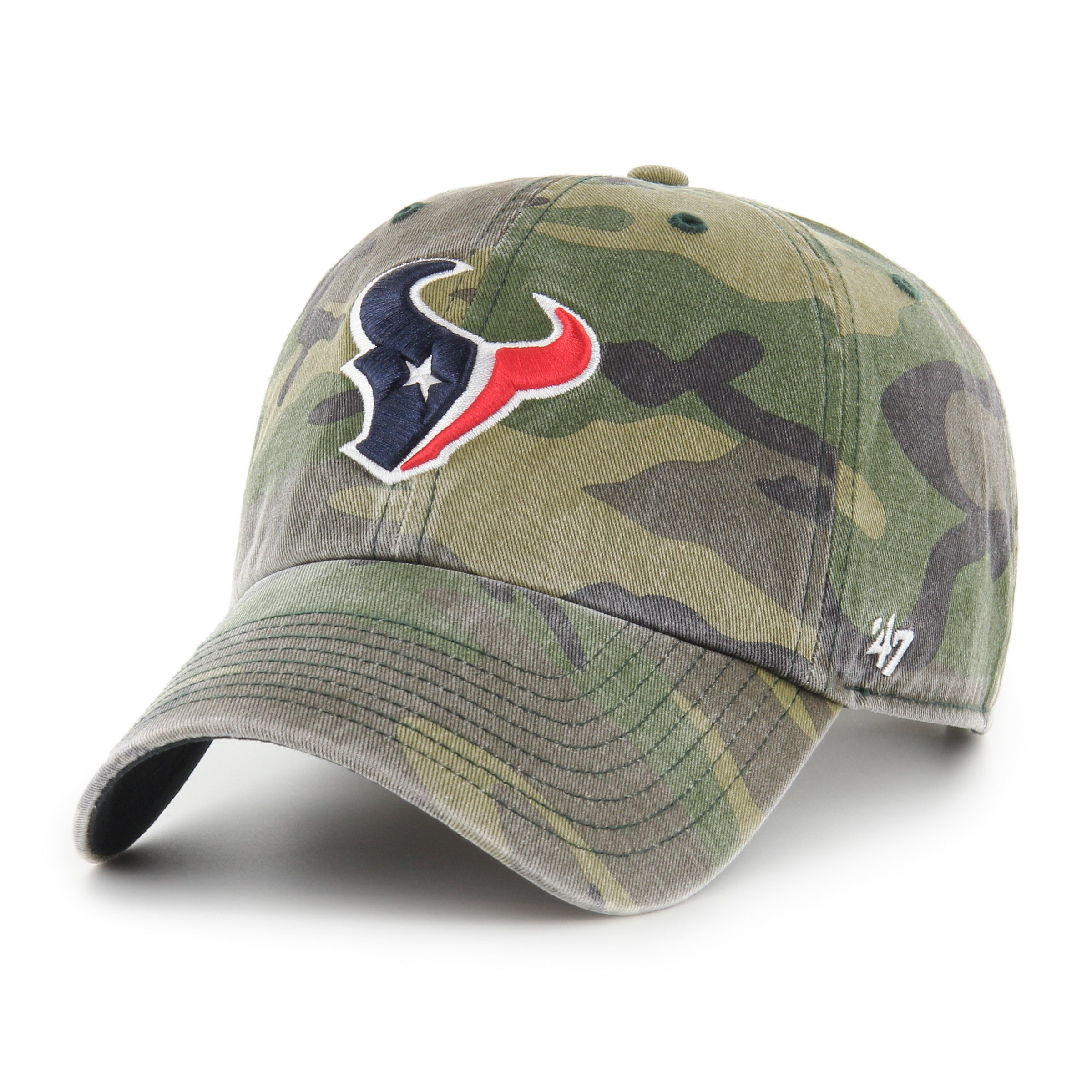HOUSTON TEXANS CAMO '47 CLEAN UP CAMO