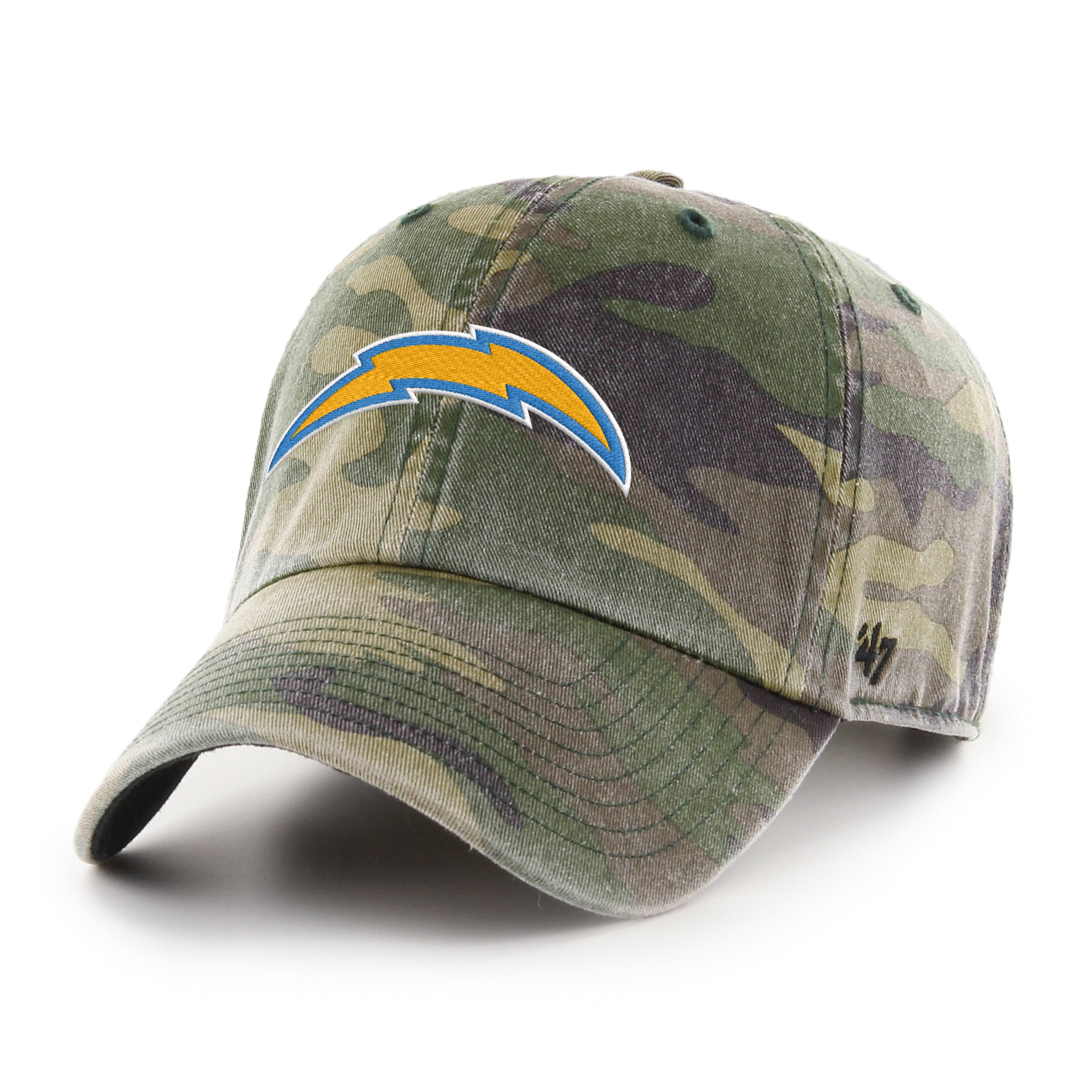 LOS ANGELES CHARGERS CAMO '47 CLEAN UP CAMO