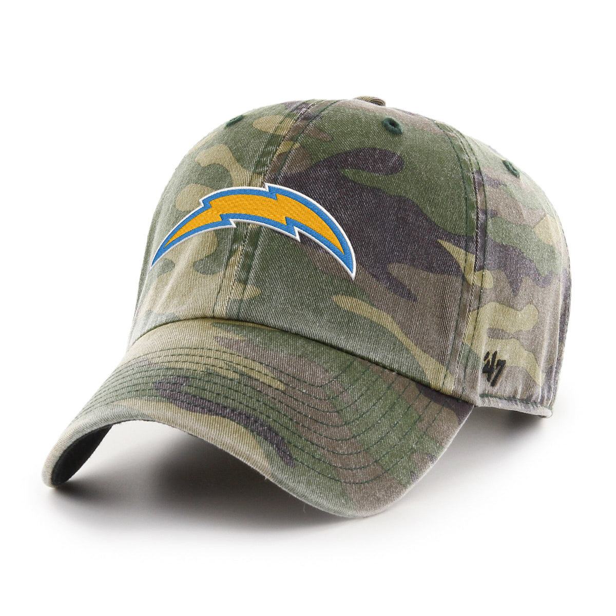 LOS ANGELES CHARGERS CAMO '47 CLEAN UP CAMO