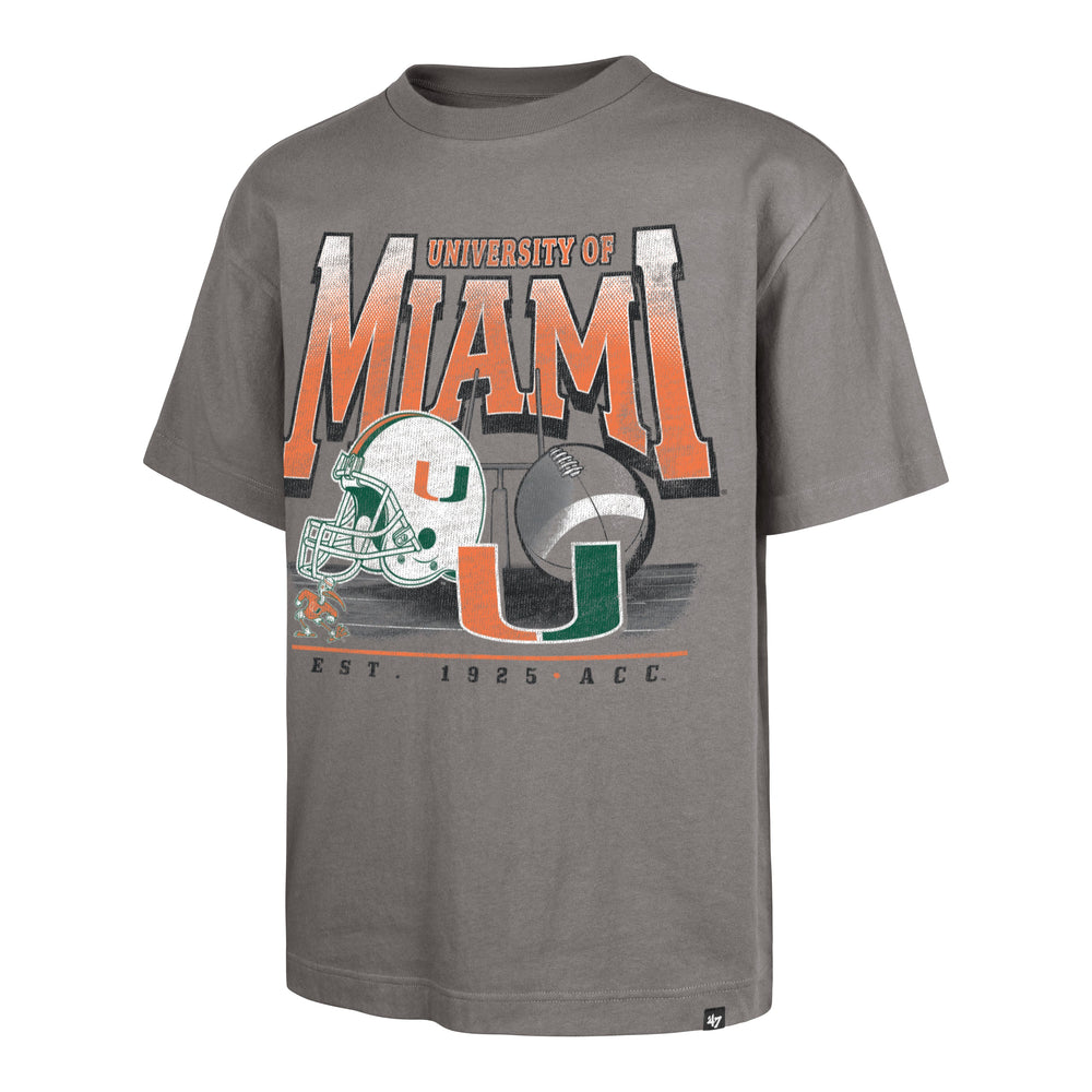 MIAMI HURRICANES REGIONAL '47 FOUNDATION TEE WOLF GREY