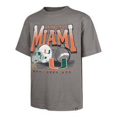 MIAMI HURRICANES REGIONAL '47 FOUNDATION TEE WOLF GREY