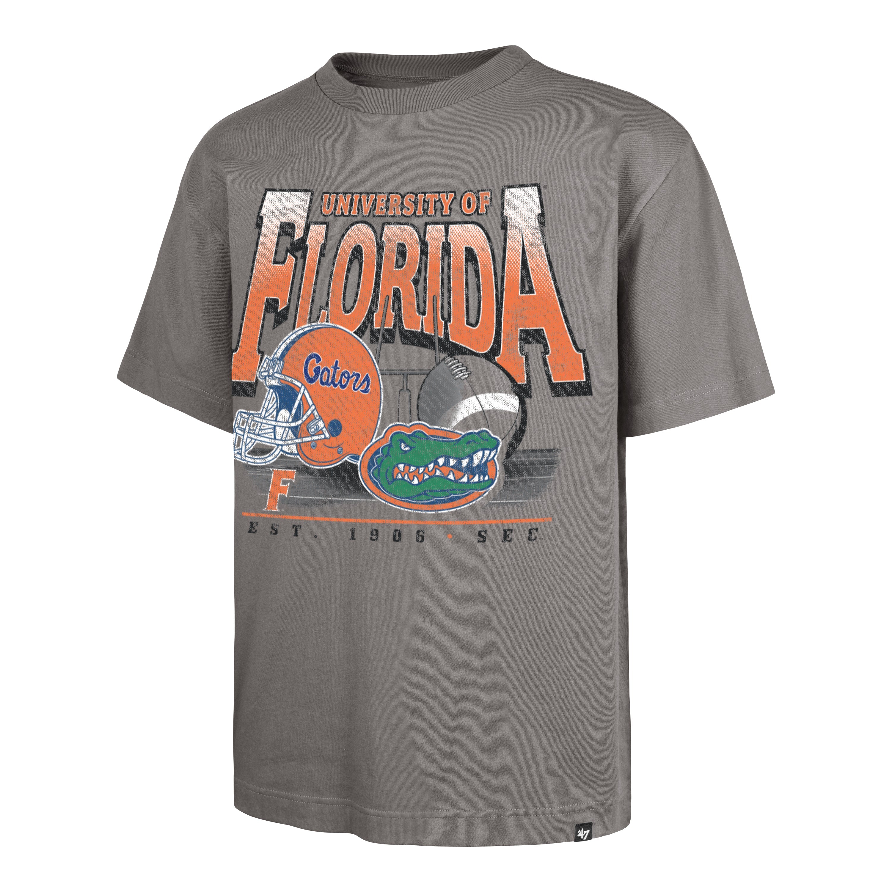 FLORIDA GATORS REGIONAL '47 FOUNDATION TEE WOLF GREY