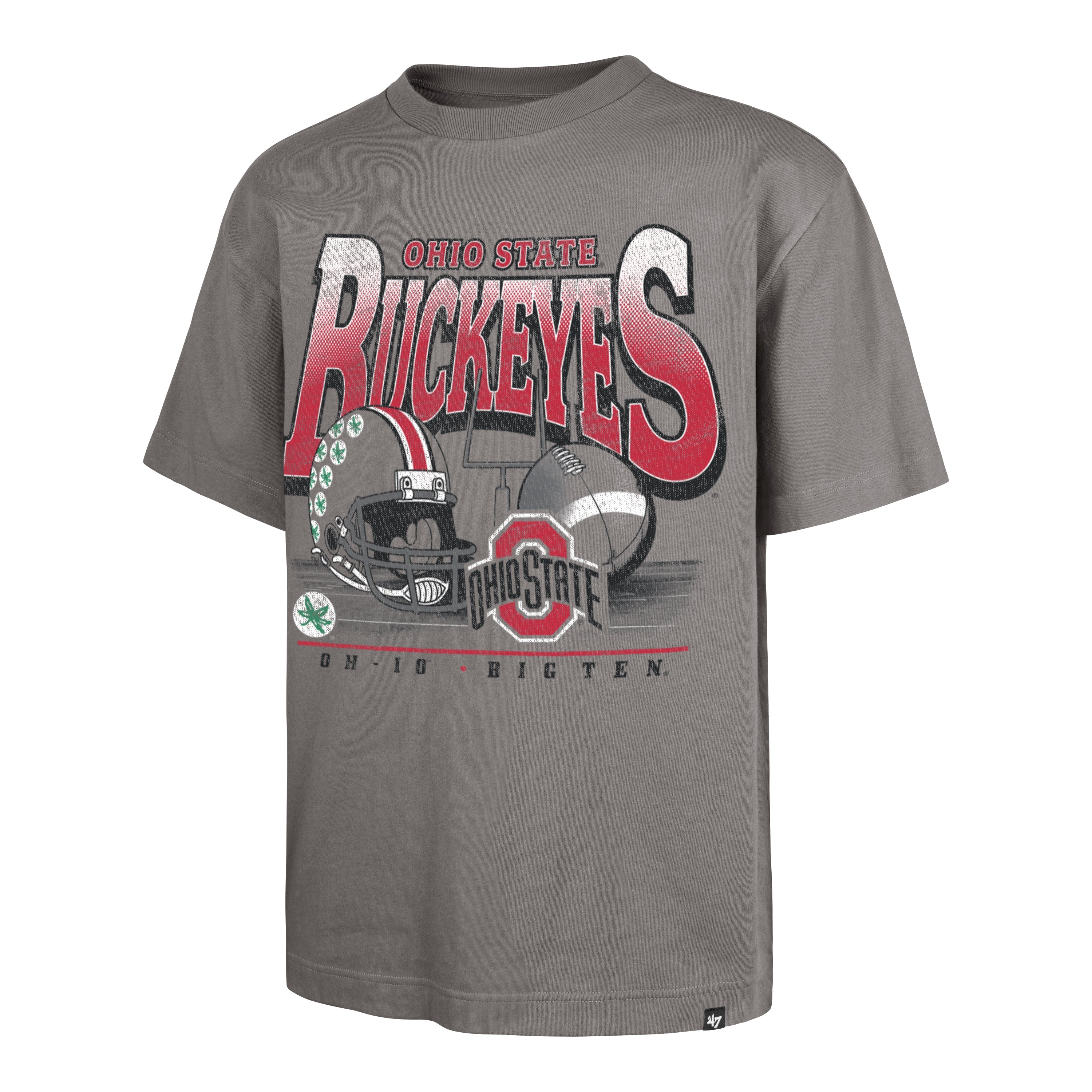 OHIO STATE BUCKEYES REGIONAL '47 FOUNDATION TEE WOLF GREY