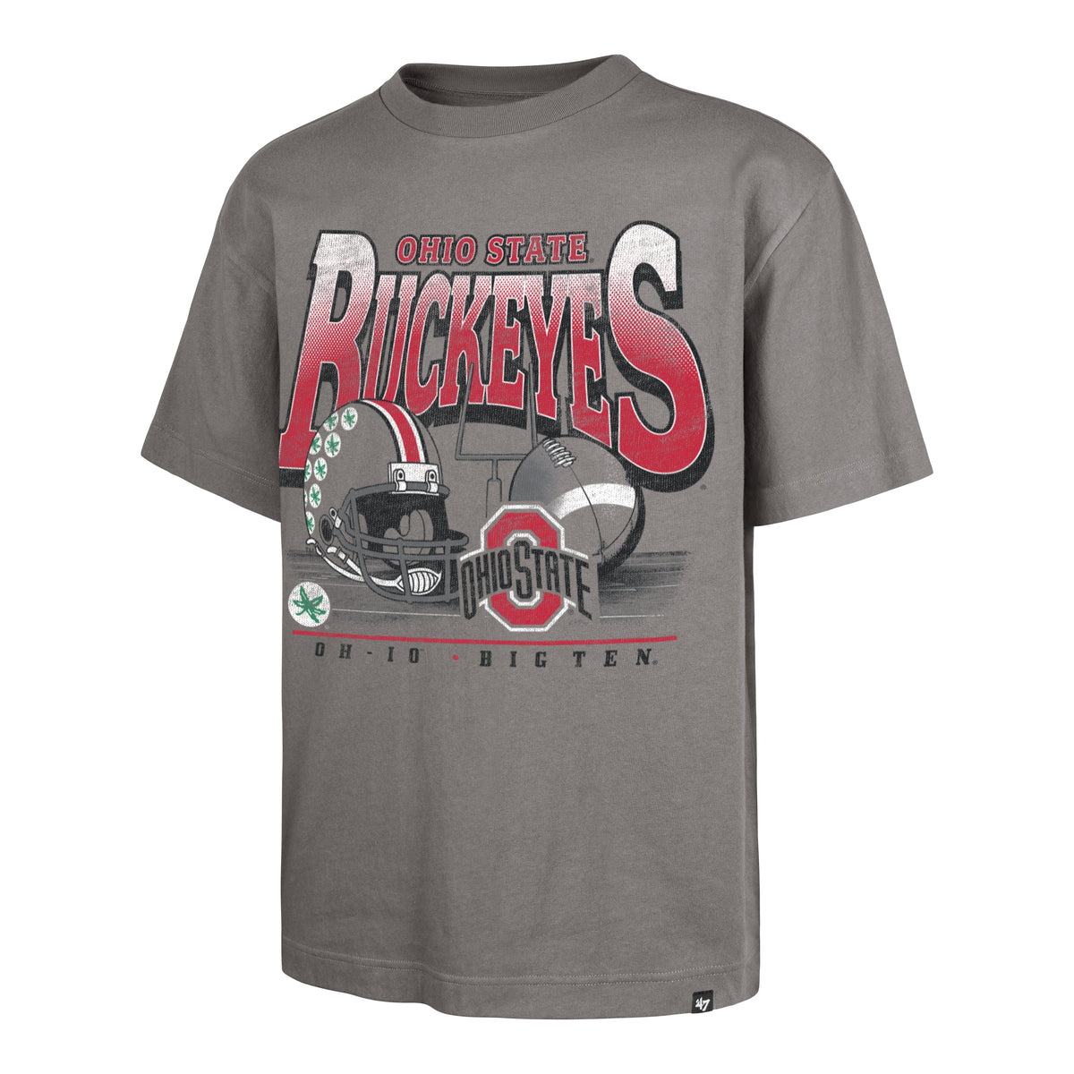 OHIO STATE BUCKEYES REGIONAL '47 FOUNDATION TEE WOLF GREY