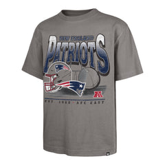 NEW ENGLAND PATRIOTS REGIONAL '47 FOUNDATION TEE WOLF GREY