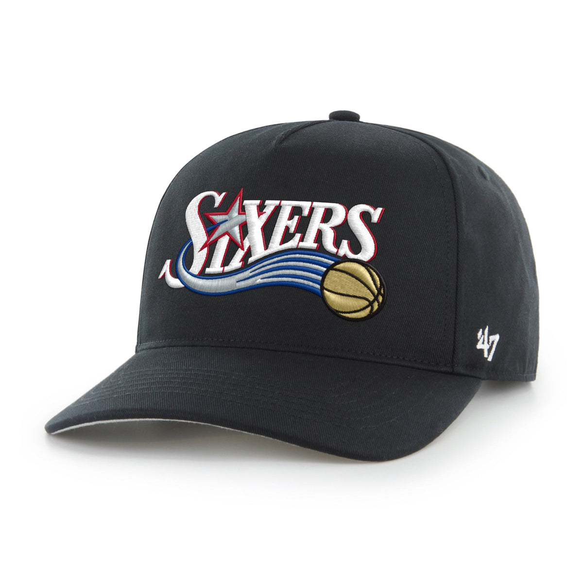 PHILADELPHIA 76ERS HARDWOOD CLASSICS '47 HITCH BLACK