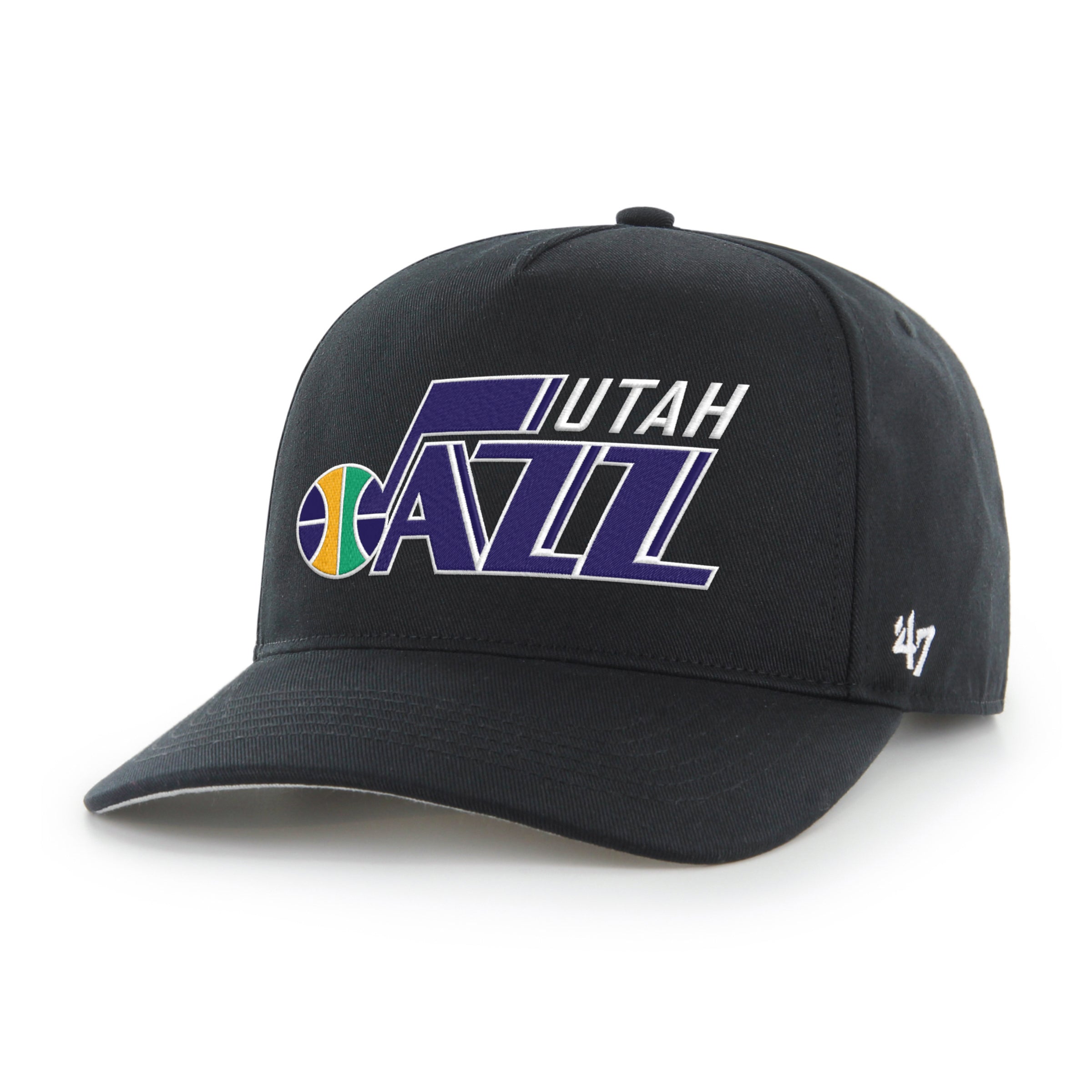 UTAH JAZZ HARDWOOD CLASSICS '47 HITCH BLACK