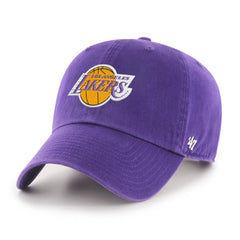 LOS ANGELES LAKERS HARDWOOD CLASSICS '47 CLEAN UP PURPLE