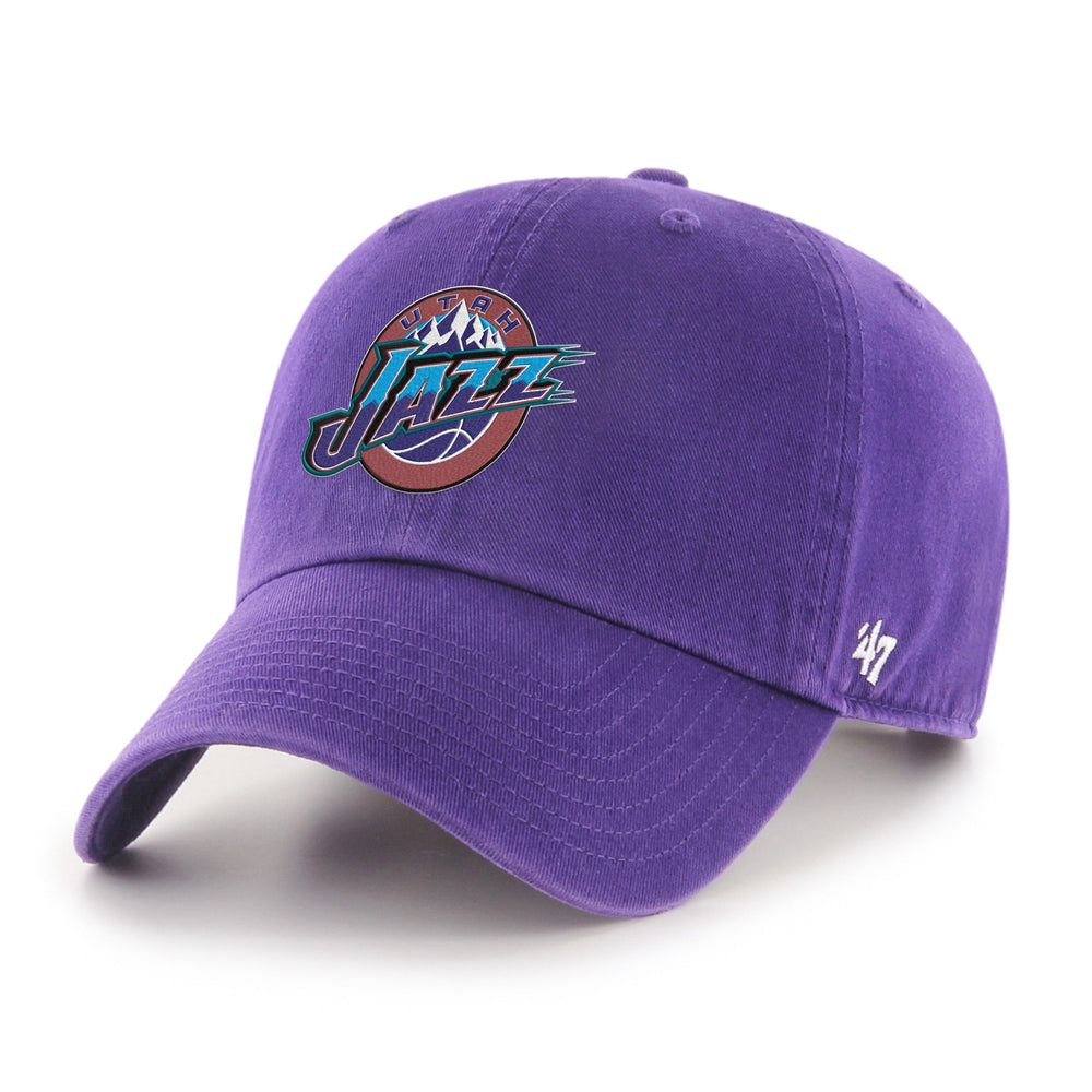 UTAH JAZZ HARDWOOD CLASSICS '47 CLEAN UP PURPLE