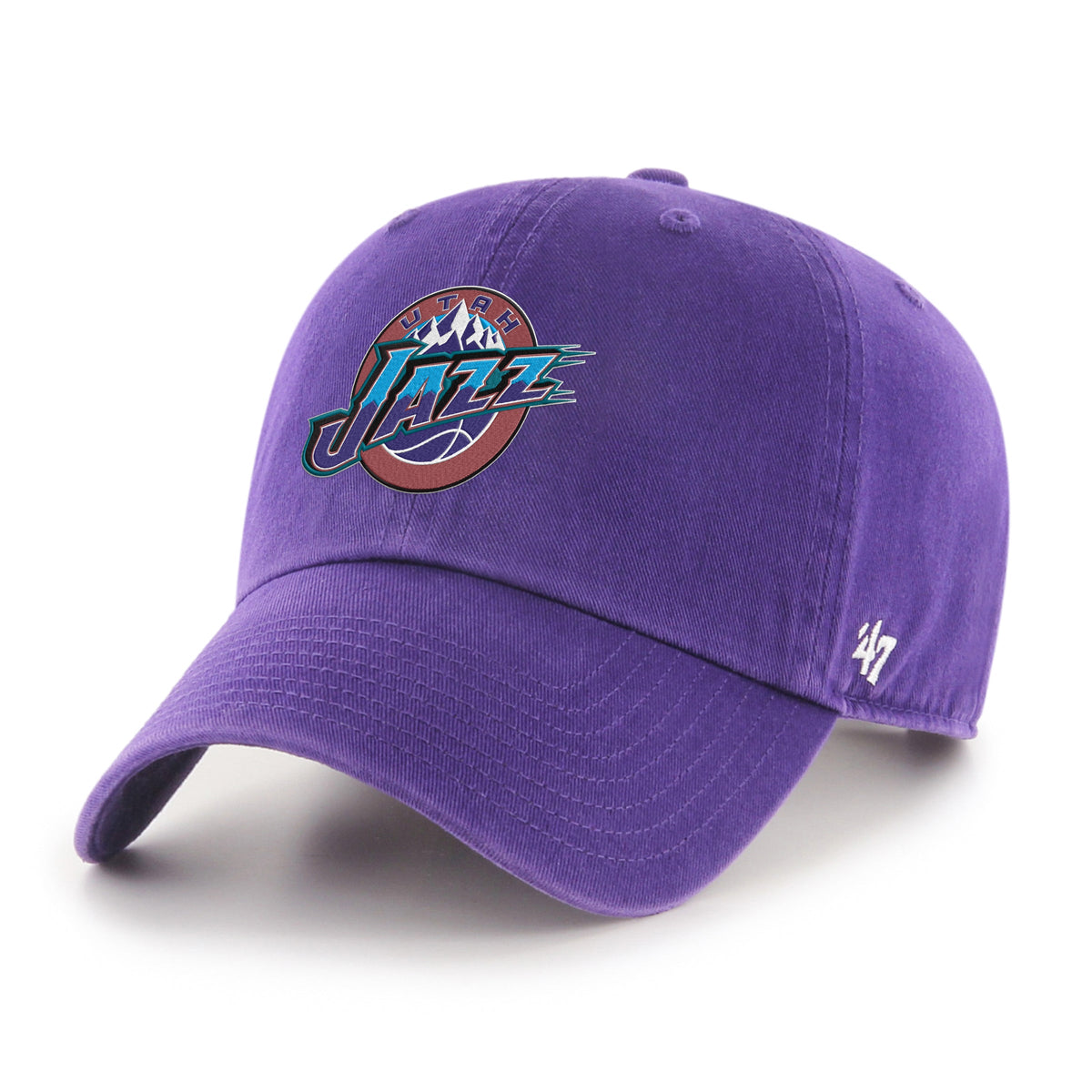 UTAH JAZZ HARDWOOD CLASSICS '47 CLEAN UP PURPLE