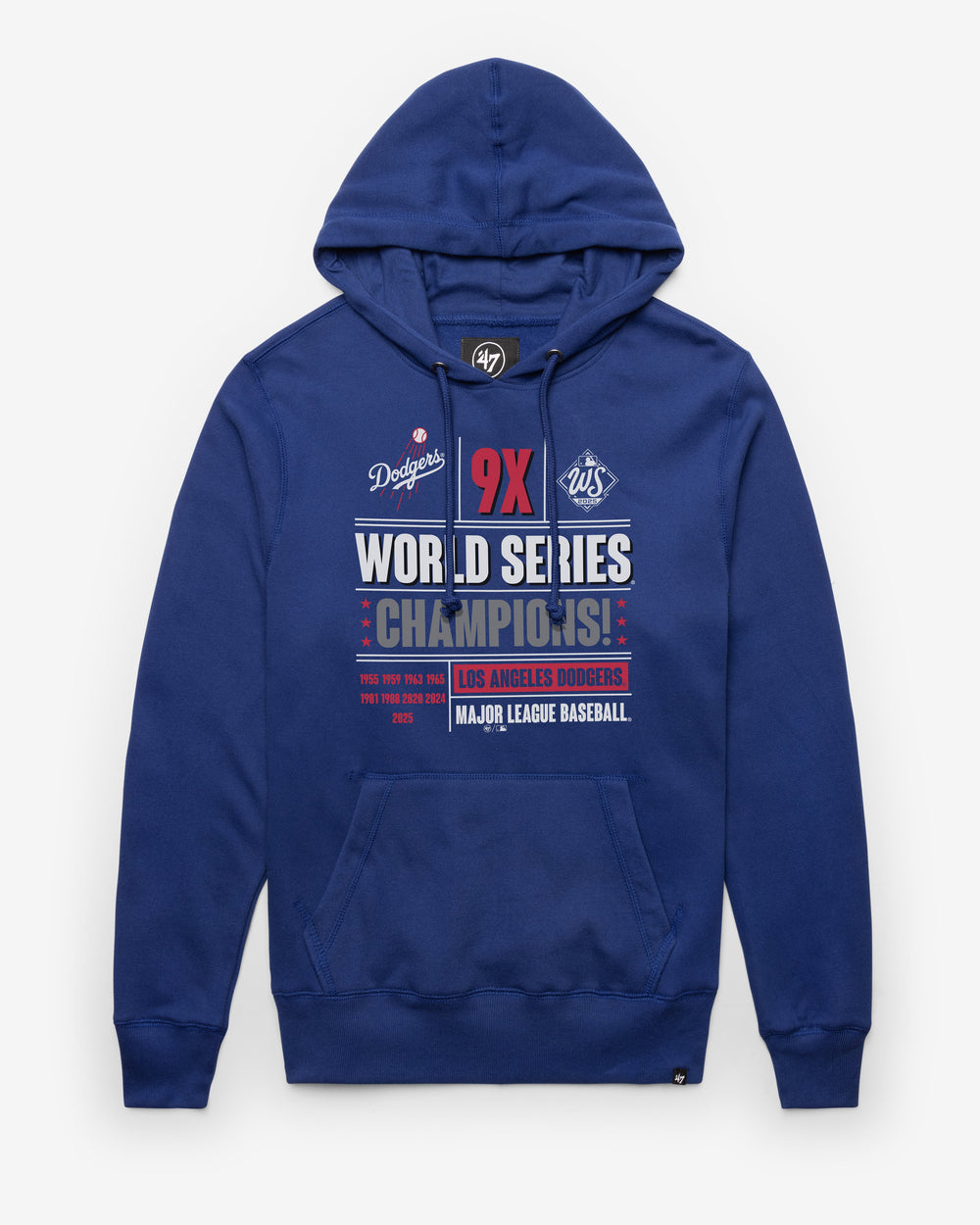 LOS ANGELES DODGERS 2025 WORLD SERIES CHAMPIONS '47 HEADLINE HOOD ROYAL
