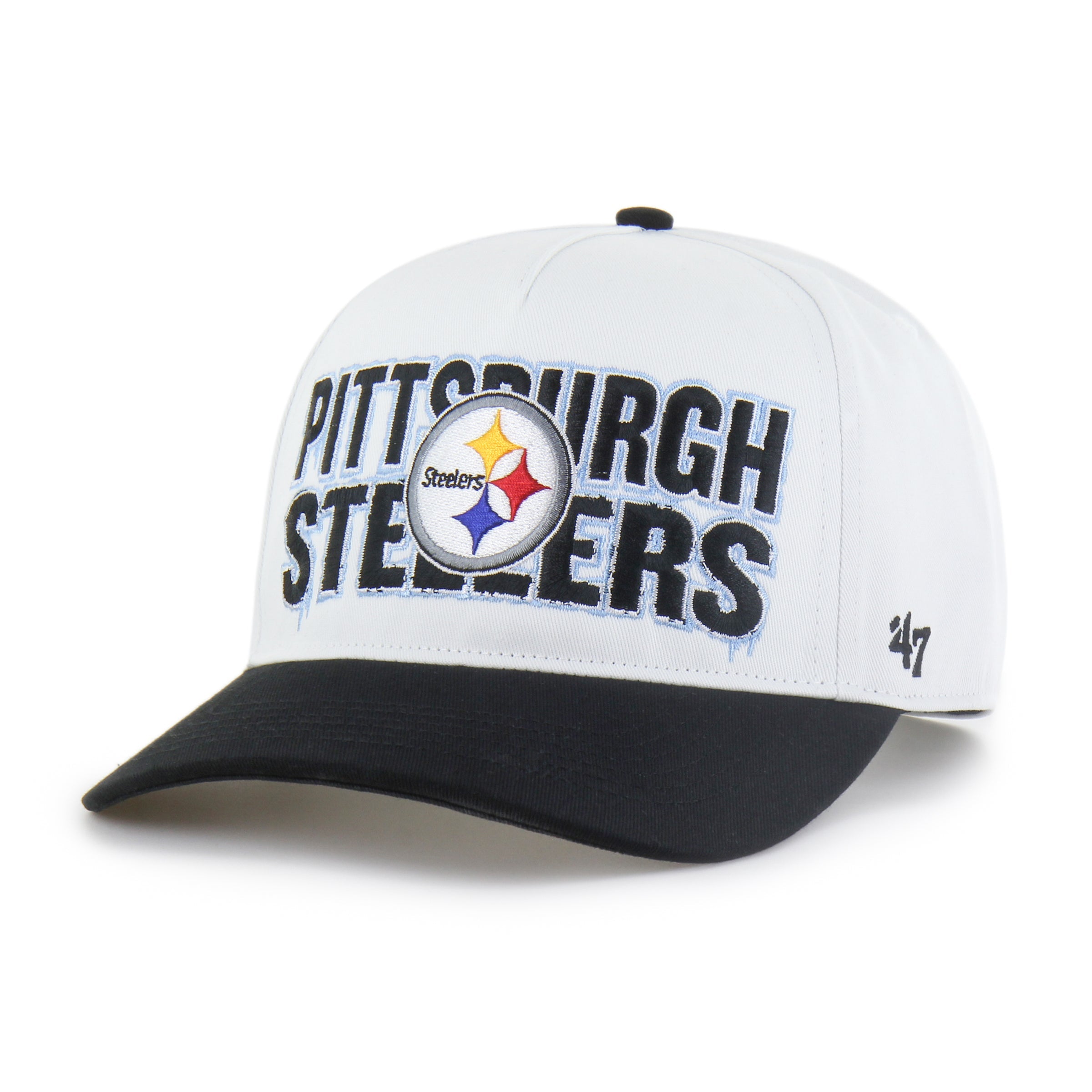 PITTSBURGH STEELERS FROSTBYTE '47 HITCH RF RELAXED FIT WHITE