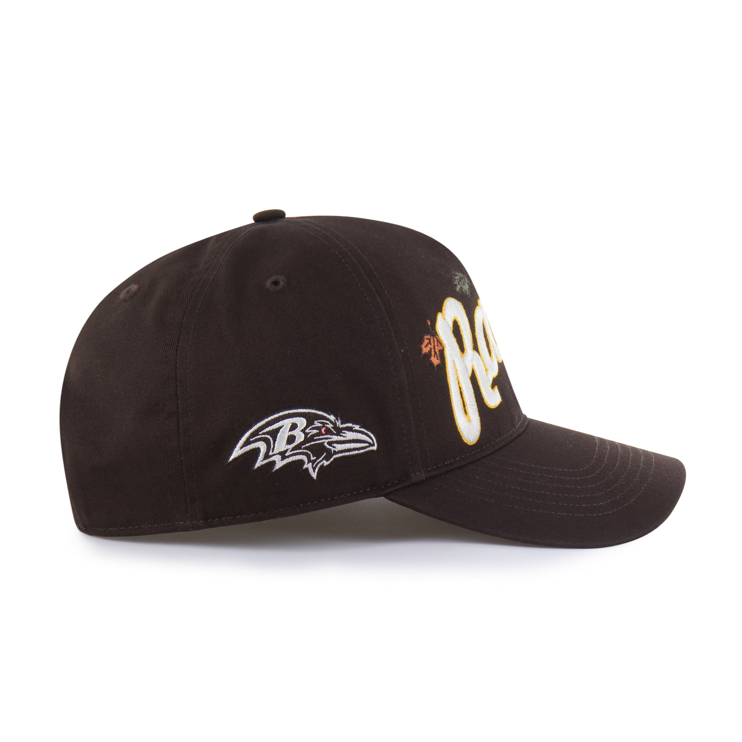 BALTIMORE RAVENS LEAFLINE '47 HITCH RF RELAXED FIT BROWN