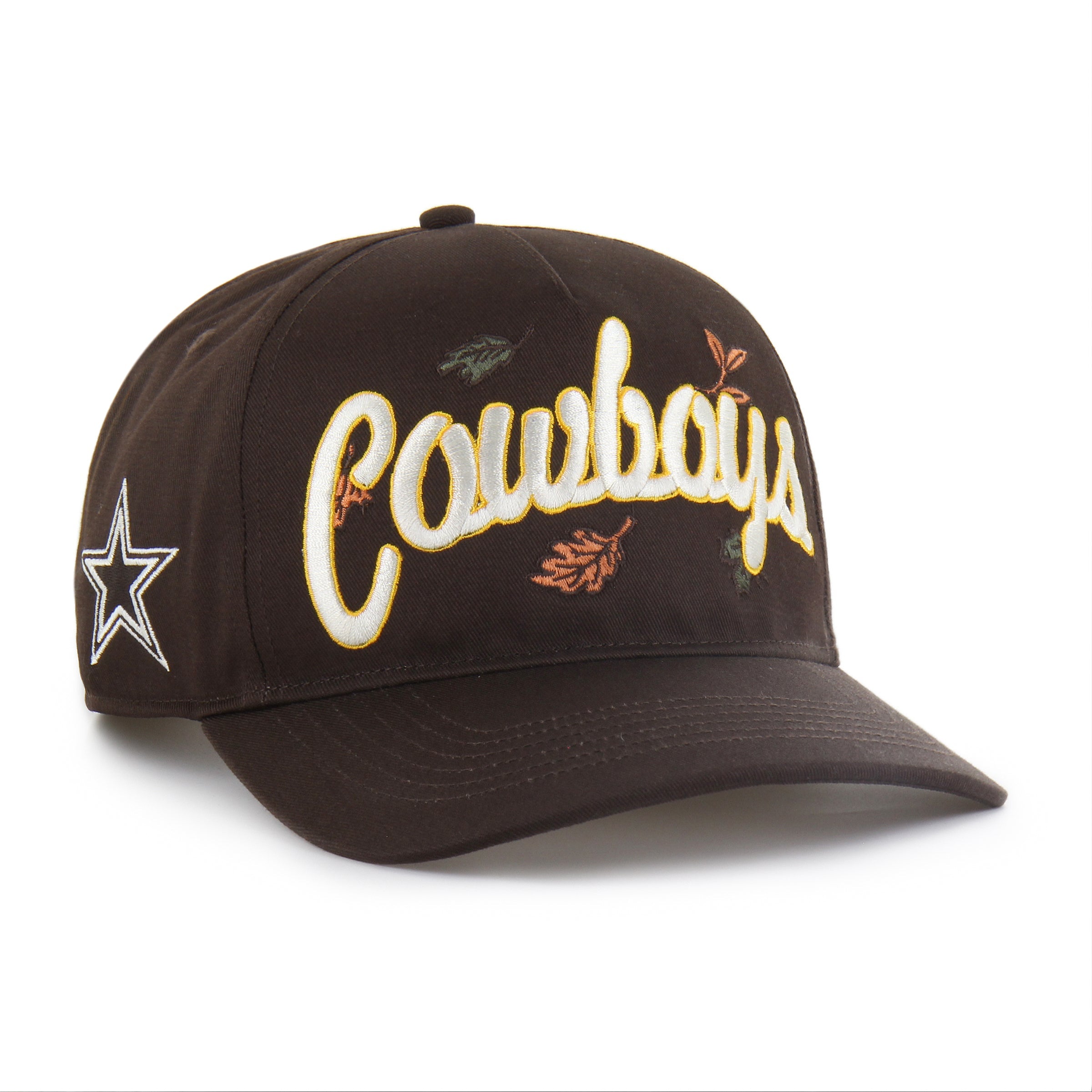 DALLAS COWBOYS LEAFLINE '47 HITCH RF RELAXED FIT BROWN