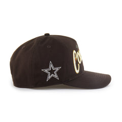 DALLAS COWBOYS LEAFLINE '47 HITCH RF RELAXED FIT BROWN