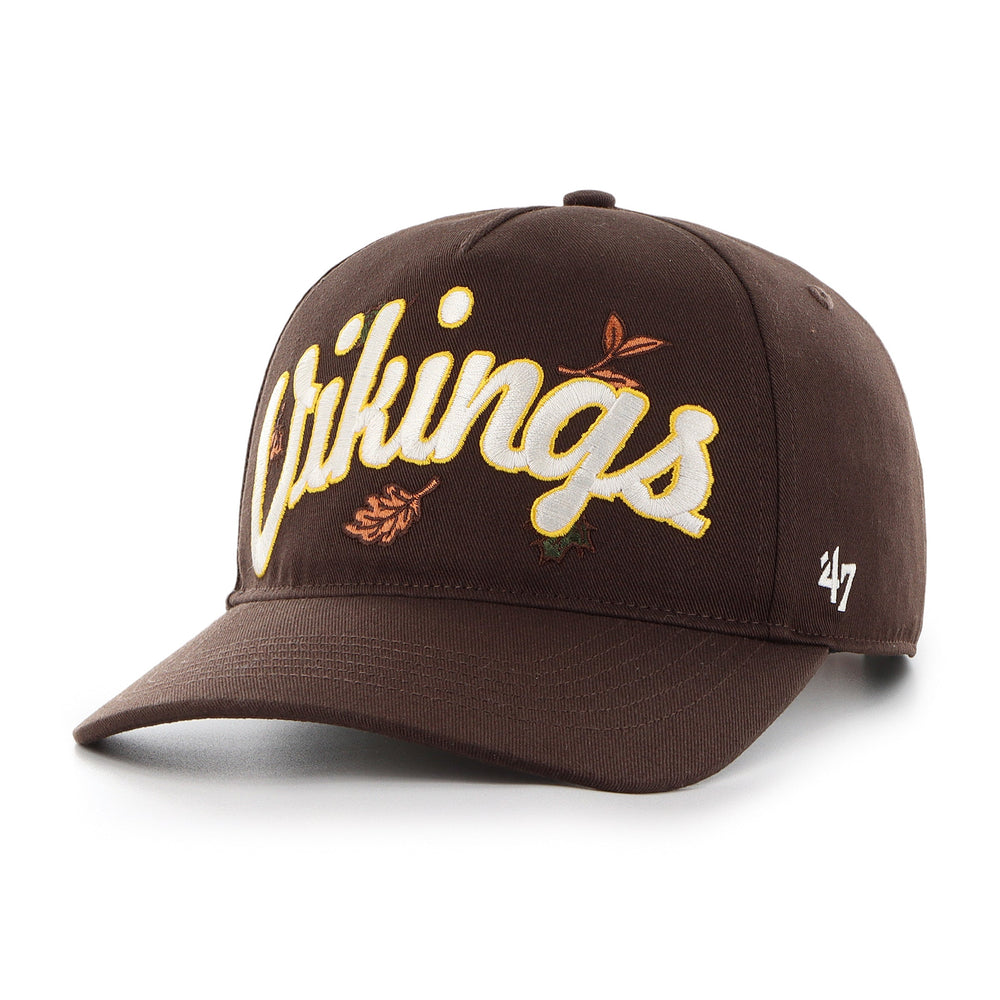 MINNESOTA VIKINGS LEAFLINE '47 HITCH RF RELAXED FIT BROWN